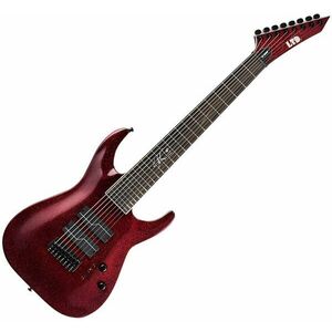 ESP LTD SC-608 Baritone Stephen Carpenter Signature Red Sparkle 8-strunová elektrická gitara vyobraziť