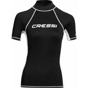 Cressi Rash Guard Lady Tričko s krátkym rukávom Black/White M vyobraziť