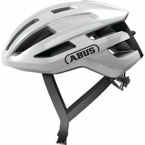 Abus PowerDome Shiny White L Prilba na bicykel vyobraziť