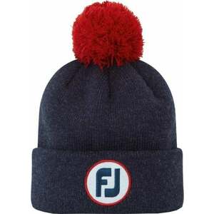 Footjoy Pom Pom Solid Knit Heather Navy UNI Klobúk vyobraziť