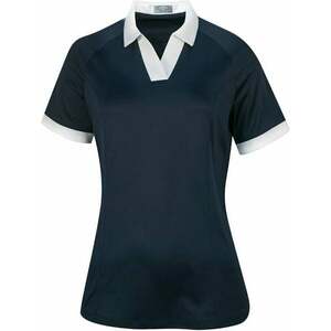 Callaway Womens Short Sleeve V-Placket Colourblock Peacoat XS Polo košeľa vyobraziť