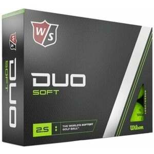 Wilson Staff Duo Soft Golf Balls Green Standard Golfové lopty vyobraziť