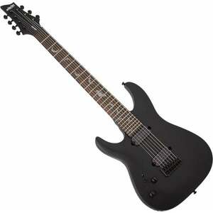 Schecter Damien-7 Left Handed Satin Black Elektrická gitara vyobraziť