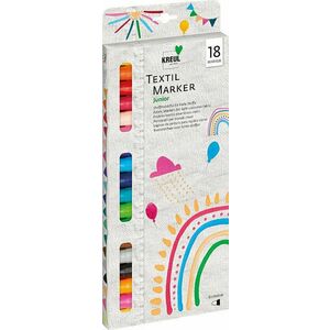 Kreul 90721 Textile Marker Set Junior Sada textilných fixiek 2 - 4 mm 18 ks vyobraziť