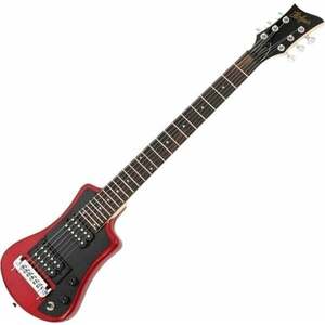 Höfner Shorty Deluxe Red Elektrická gitara vyobraziť