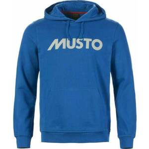 Musto Logo Hoodie Mikina s kapucňou Aruba Blue M vyobraziť