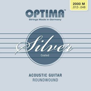 Optima 2000.M Silver Acoustic Medium Struny pre akustickú gitaru vyobraziť