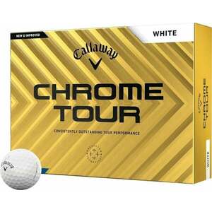 Callaway Chrome Tour White Basic Golfové lopty vyobraziť