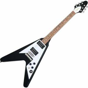 Epiphone Kirk Hammett 1979 Flying V Ebony Elektrická gitara vyobraziť