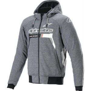 Alpinestars Chrome Ignition Hoodie Melange/Dark Gray/White XL Textilná bunda vyobraziť