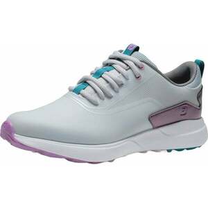 Footjoy Performa Grey/White/Purple 38 Dámske golfové topánky vyobraziť