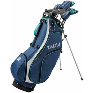 Wilson Staff Magnolia Complete Ladies Carry Bag Set Navy/White/Teal Pravá ruka Grafit Lady +1 inch Golfový set vyobraziť