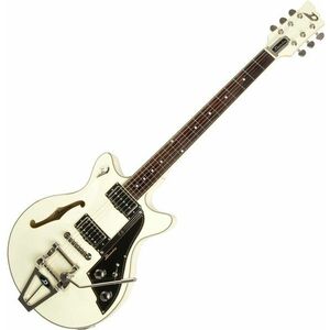 Duesenberg Fullerton TV White Semiakustická gitara vyobraziť