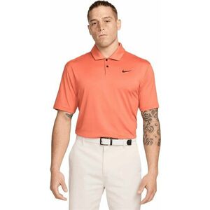 Nike Dri-Fit Tour Solid Mens Madder Root/Black L Polo košeľa vyobraziť