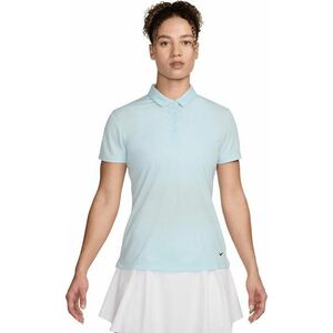 Nike Dri-Fit Victory Womens Golf Glacier Blue/Black L Polo košeľa vyobraziť