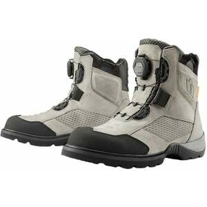 ICON - Motorcycle Gear Stormhawk WP Boots Grey 42 Topánky vyobraziť