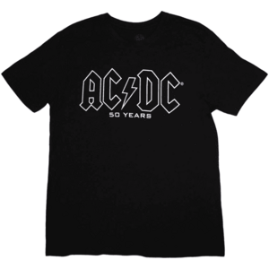 AC/DC Tričko Logo History Unisex Black S vyobraziť