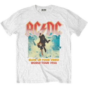 AC/DC Tričko Blow Up Your Video Unisex White L vyobraziť