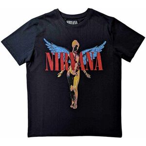 Nirvana Tričko Angelic Unisex Black M vyobraziť