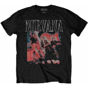 Nirvana Tričko Kris Standing Unisex Black M vyobraziť