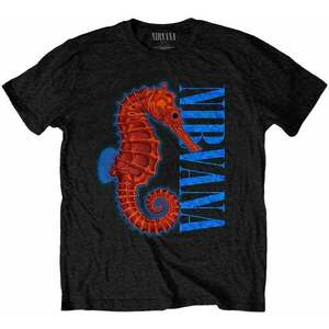 Nirvana Tričko Seahorse Unisex Black L vyobraziť