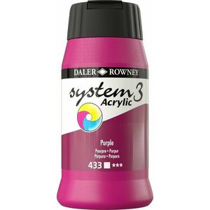 Daler Rowney System3 Akrylová farba Purple 500 ml 1 ks vyobraziť