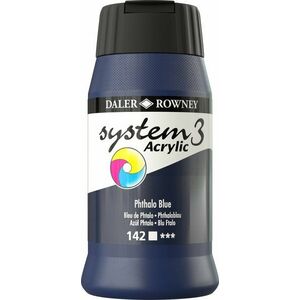 Daler Rowney System3 Akrylová farba Phthalo Blue 500 ml 1 ks vyobraziť