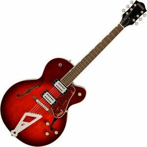 Gretsch G2420 Streamliner Hollow Body LRL Claret Burst Semiakustická gitara vyobraziť