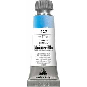 Maimeri Blu Akvarelová farba Cerulean Sky Blue 417 12 ml 1 ks vyobraziť