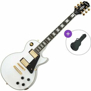 Epiphone Les Paul Custom SET Alpine White Elektrická gitara vyobraziť