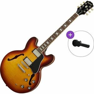 Epiphone ES-335 Figured SET Raspberry Tea Burst Semiakustická gitara vyobraziť