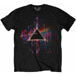 Pink Floyd Tričko Dark Side of the Moon Pink Splatter Unisex Black XL vyobraziť