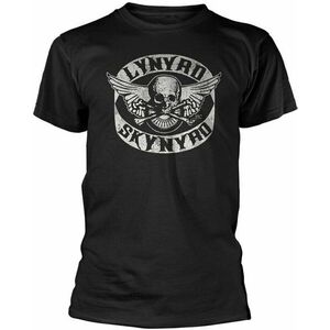 Lynyrd Skynyrd Biker Patch Hudobné tričko vyobraziť