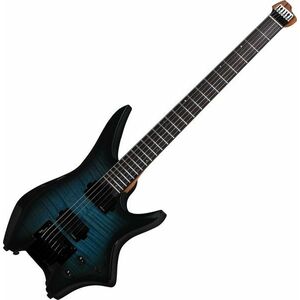 HILS Guitars HN7 NEXT Transparent Blue Burst Headless gitara vyobraziť