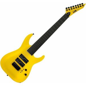 ESP LTD SC-608 Baritone Yellow 8-strunová elektrická gitara vyobraziť