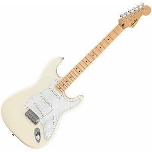 Fender Standard Stratocaster MN Olympic White Elektrická gitara vyobraziť