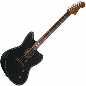 Fender Acoustasonic Standard Jazzmaster Black Elektroakustická gitara vyobraziť