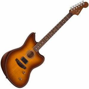 Fender Acoustasonic Standard Jazzmaster Honey Burst Elektroakustická gitara vyobraziť