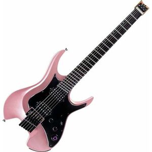 MOOER GTRS Wing 800 Pearl Pink Headless gitara vyobraziť