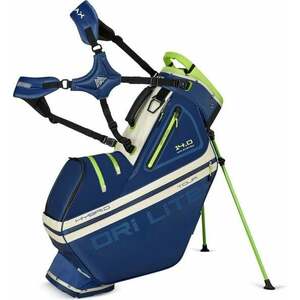 Big Max Dri Lite Hybrid Tour 2 Stand Bag Navy/Lime vyobraziť