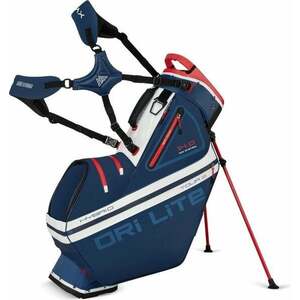 Big Max Dri Lite Hybrid Tour 2 Stand Bag Navy/Red/White vyobraziť