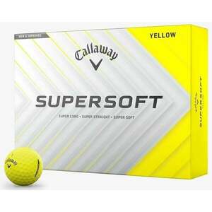 Callaway Supersoft 2025 White Golfové lopty vyobraziť