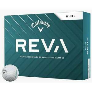 Callaway Reva 2025 White Basic Golfové lopty vyobraziť