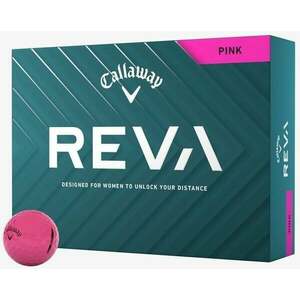 Callaway Reva 2025 Pink Basic Golfové lopty vyobraziť