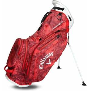 Callaway Fairway 14 HD Stand Bag Red Palms/Light Grey vyobraziť