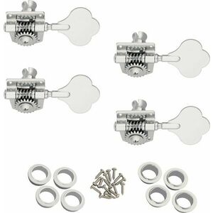 Fender Player Series Bass Tuning Machines, Chrome, (4) Chrome Ladiaca mechanika pre basgitaru vyobraziť