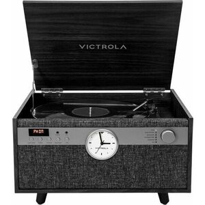 Victrola VTA-830SB-BLK-INT Black Gramofón vyobraziť