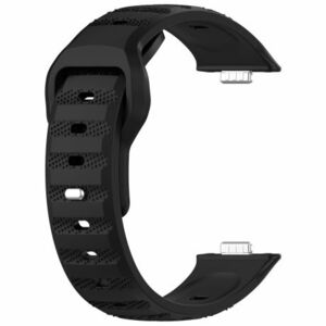 BStrap Silicone remienok na Huawei Watch Fit 3, black vyobraziť