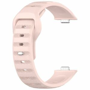 BStrap Silicone remienok na Huawei Watch Fit 3, pink vyobraziť