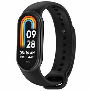 BStrap Silicone remienok na Xiaomi Smart Band 8 / 9, black vyobraziť